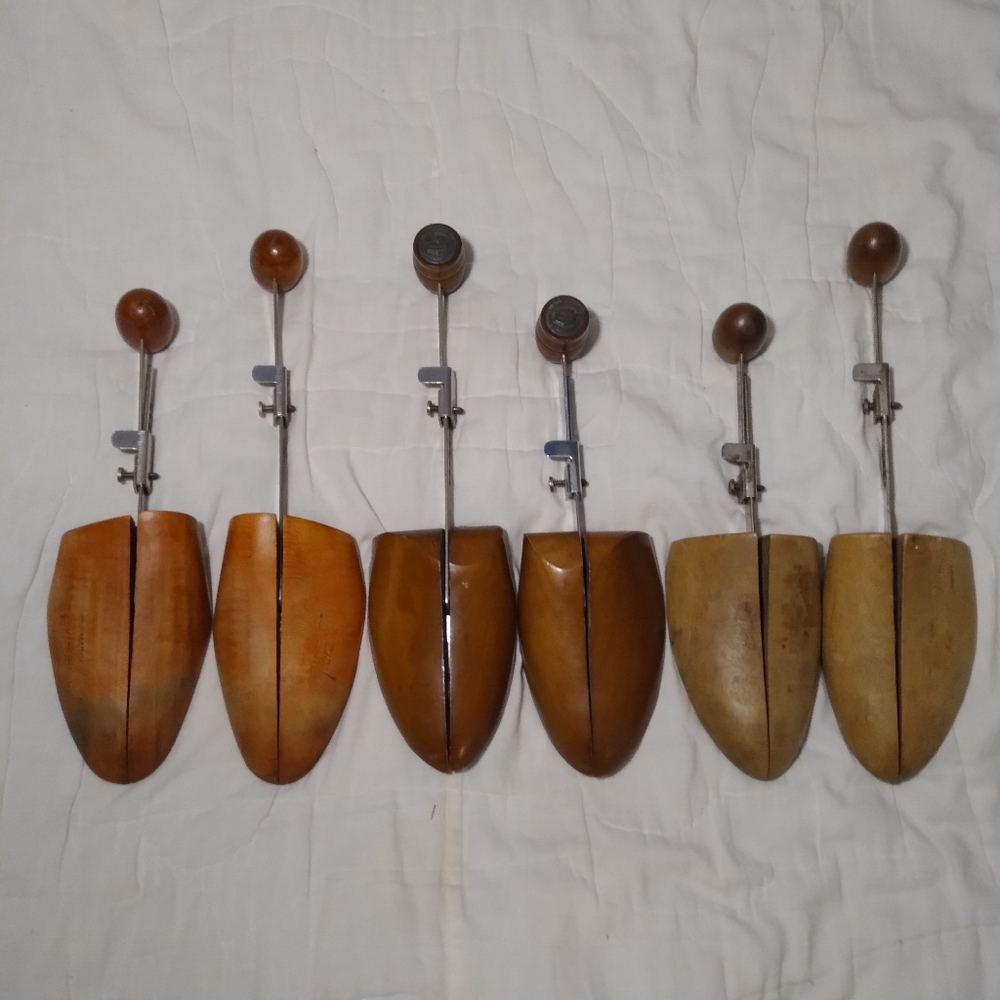 Wooden Shoe Tree's Sz Large Bundle (All 3 Pair)